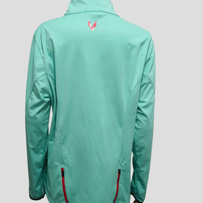 Mint Green Softshell jacket size 14