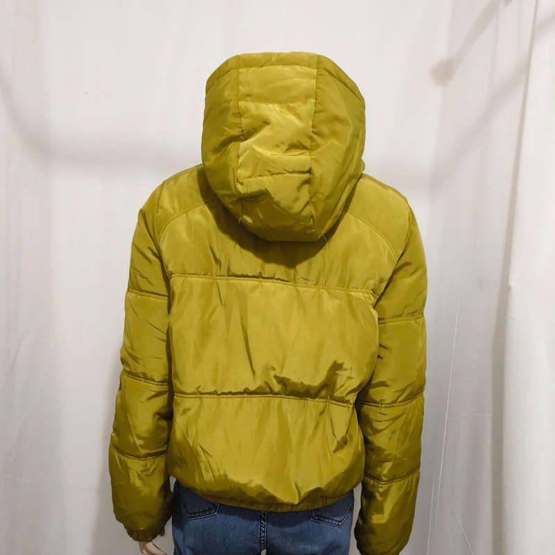 Mustard Puffer size Small Kangol H+M