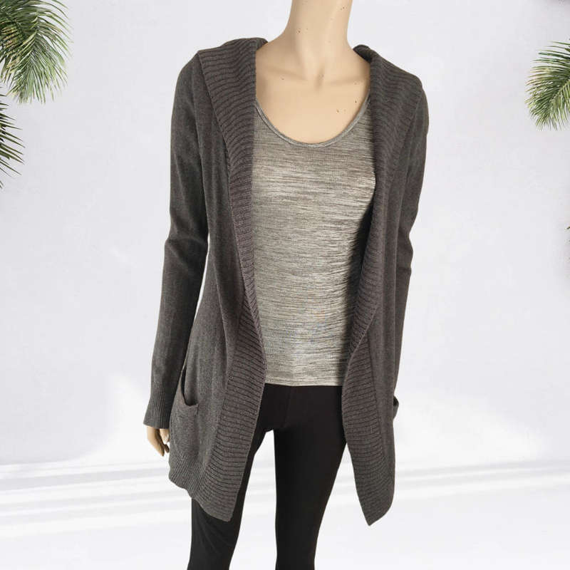 Grey Cardigan size Large