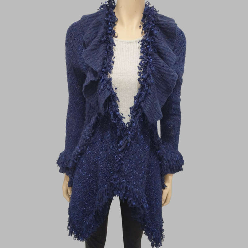 Navy Cardigan size small
