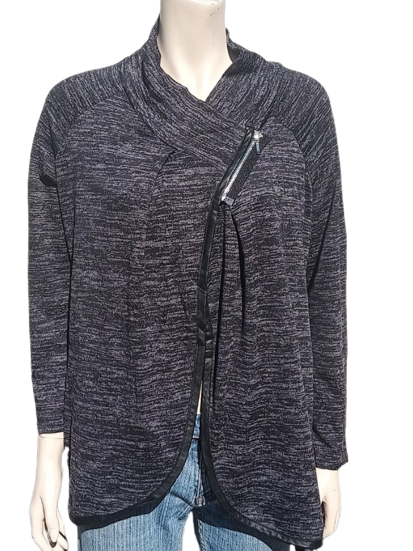 Black and Grey Cardigan size 10/12