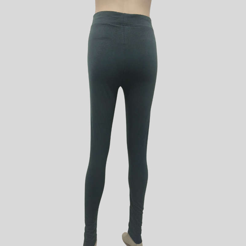 Green leggings size 10