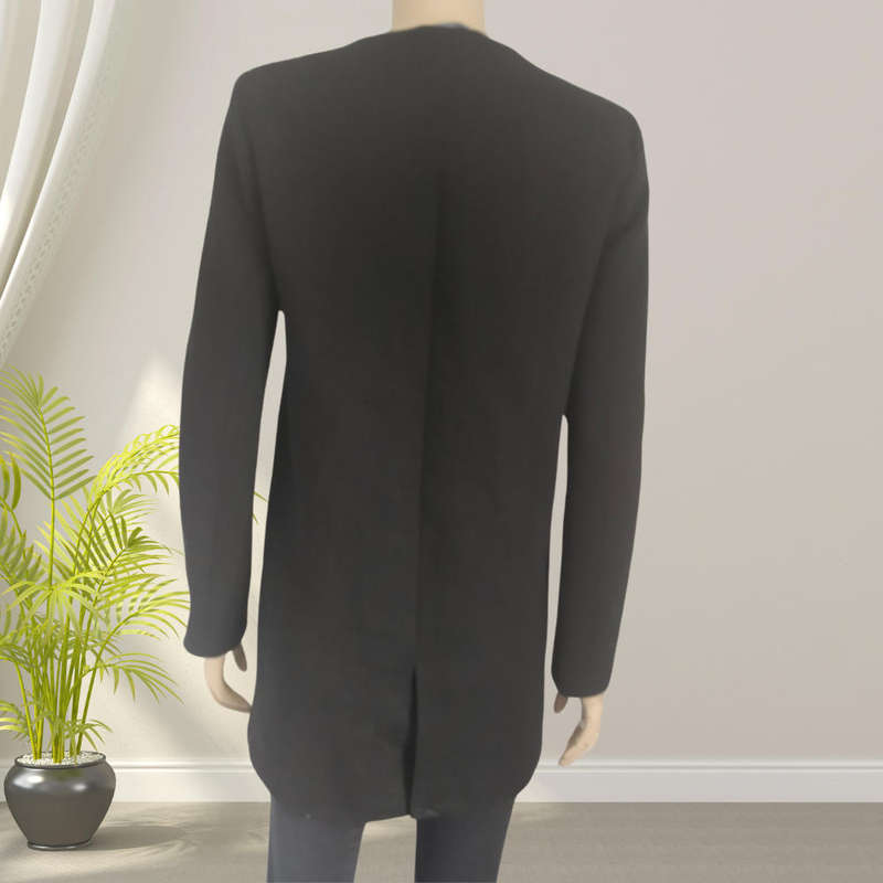 Black Over coat size XS