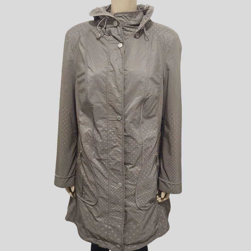 Grey and Cream Barbara Lebek Jacket size 16