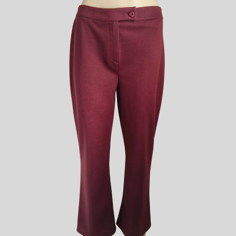 Burgundy Pants  size 10