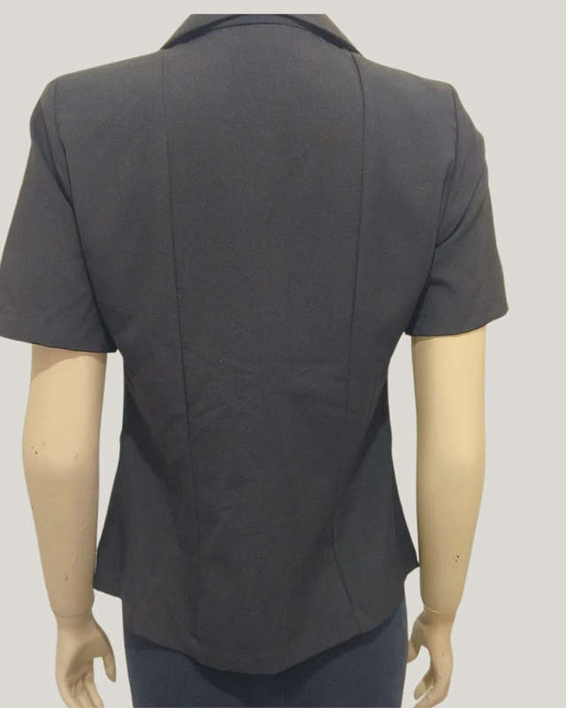 Black Short Sleeve Blazer size 10