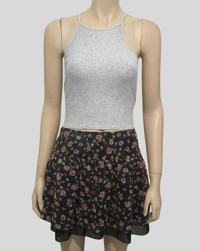 Floral Mini Skirt size 14