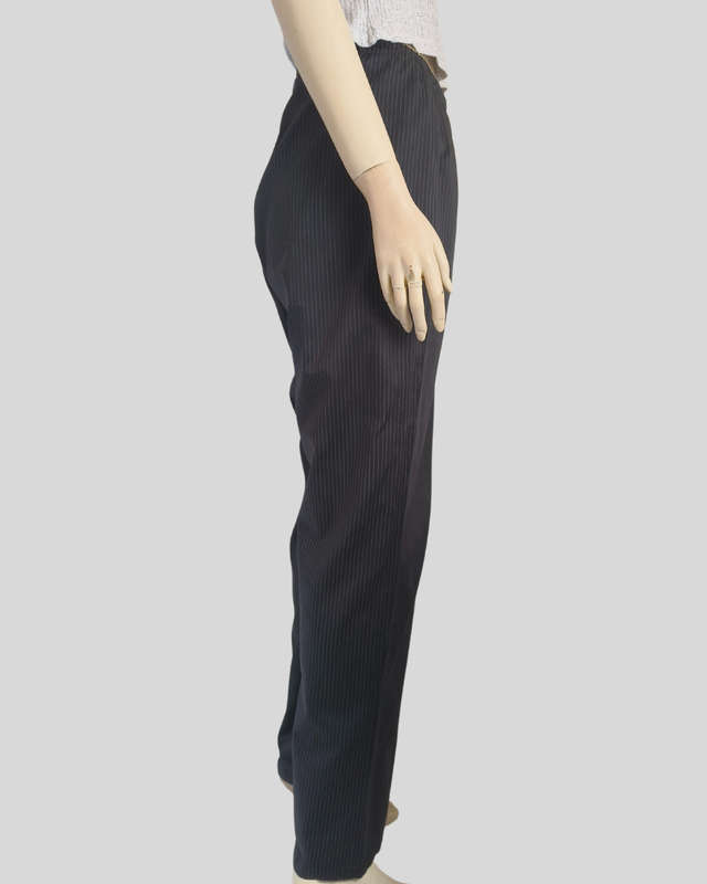 Black Striped Pants 3XL