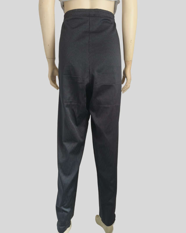 Black Striped Pants 3XL