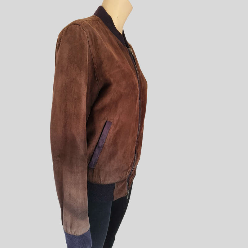 Brown Velvet Jacket Medium