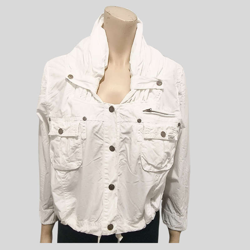 White light jacket size 18