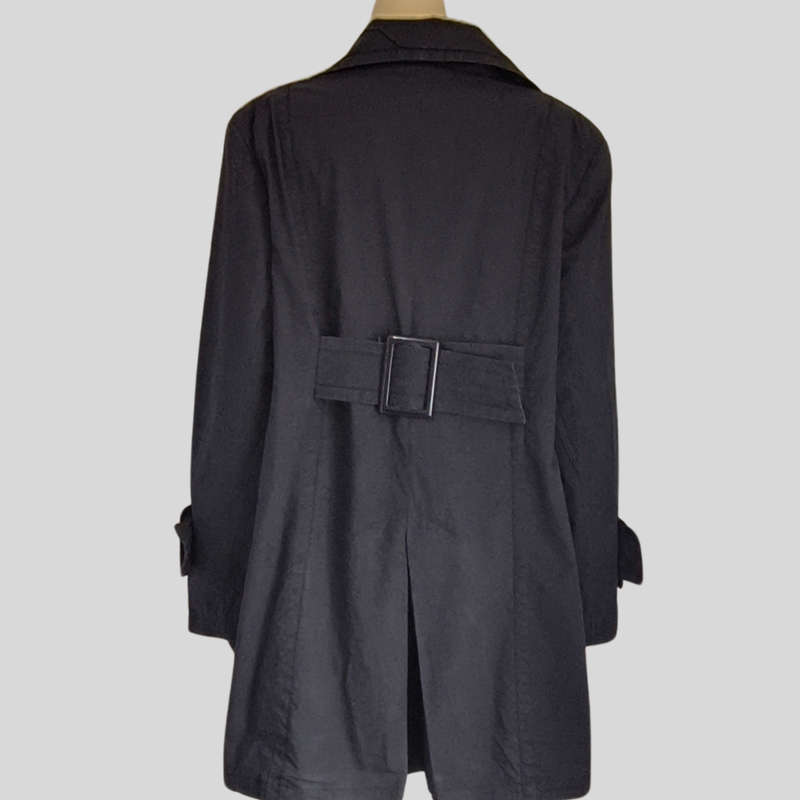 Blac Trench Coat size 22/46