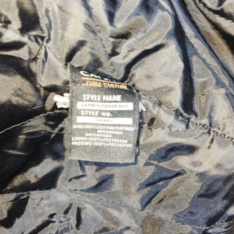 Black Winter Jacket Medium