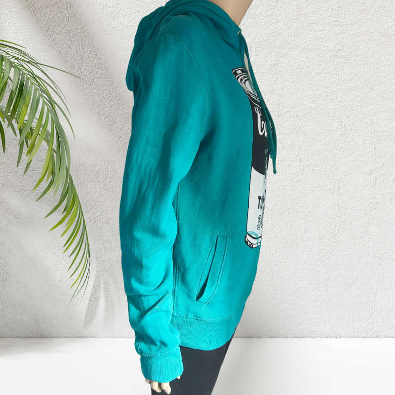Green hoodie size Medium