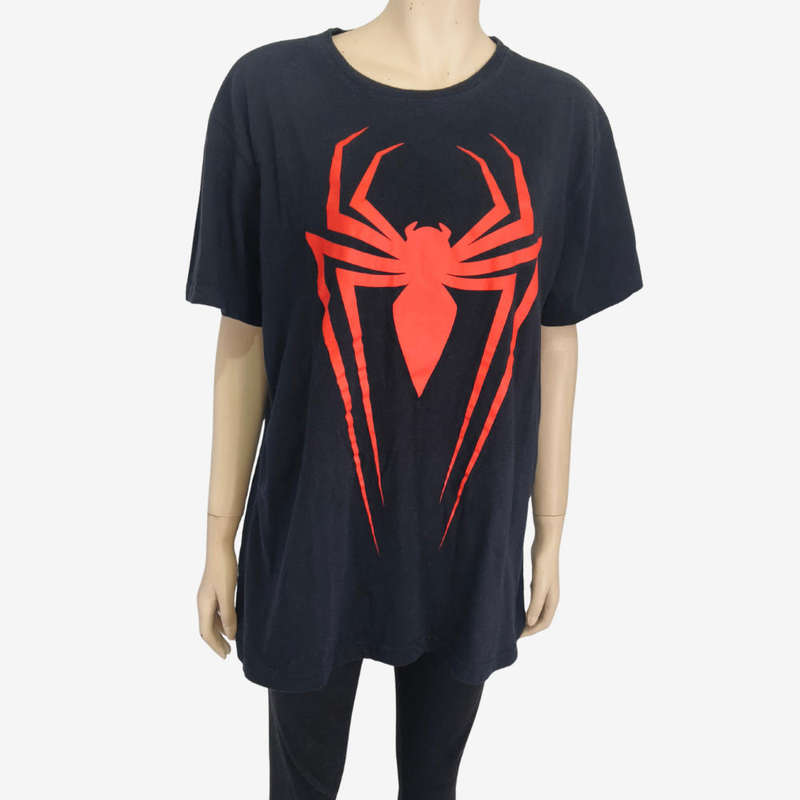 Black and Red Spider T-SHIRT size XL