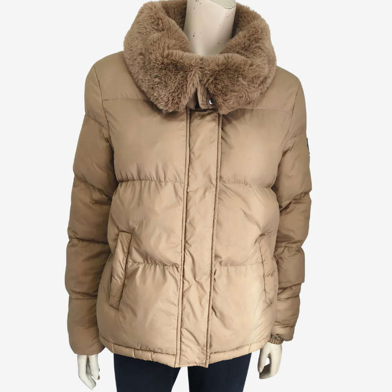 Brown Down Jacket size 10/34