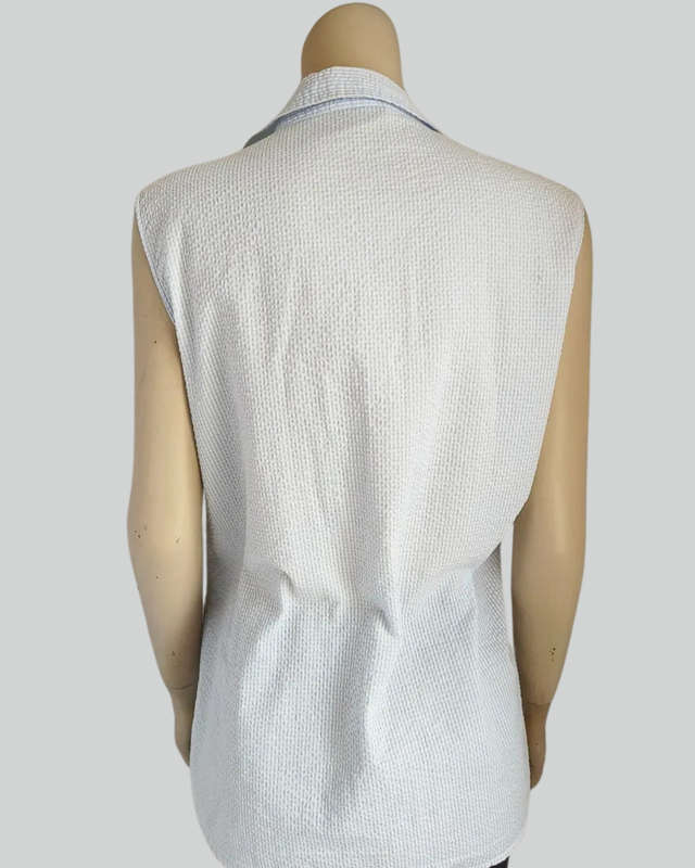 Light Blue Sleeveless Shirt size 18