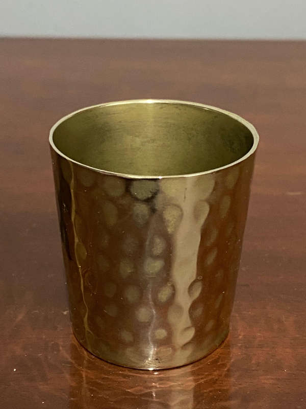 Mid-century Swedish set of three silver-plated cups