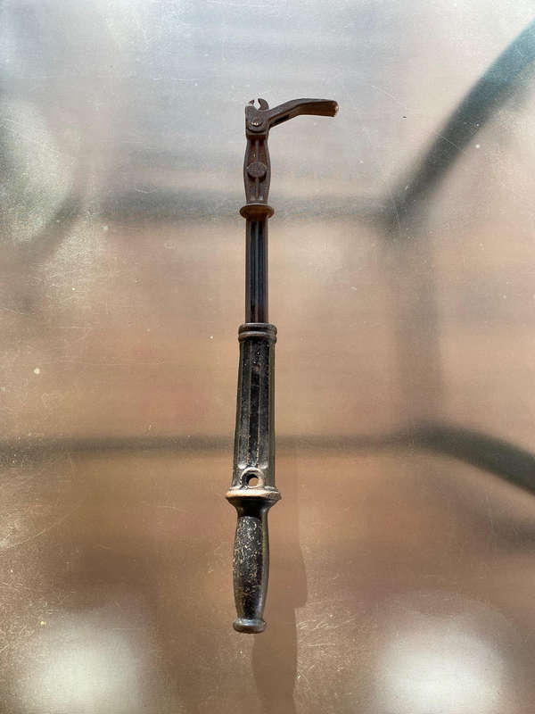Vintage Bridgeport Sure Grip No. 56 Nail Puller Rustic Old Tool USA Made