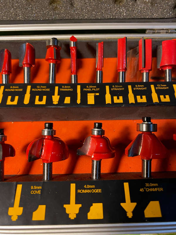 ROUTER BIT SET 24 piece