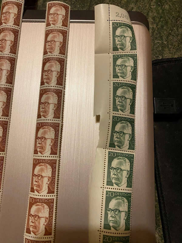 German stamp collection