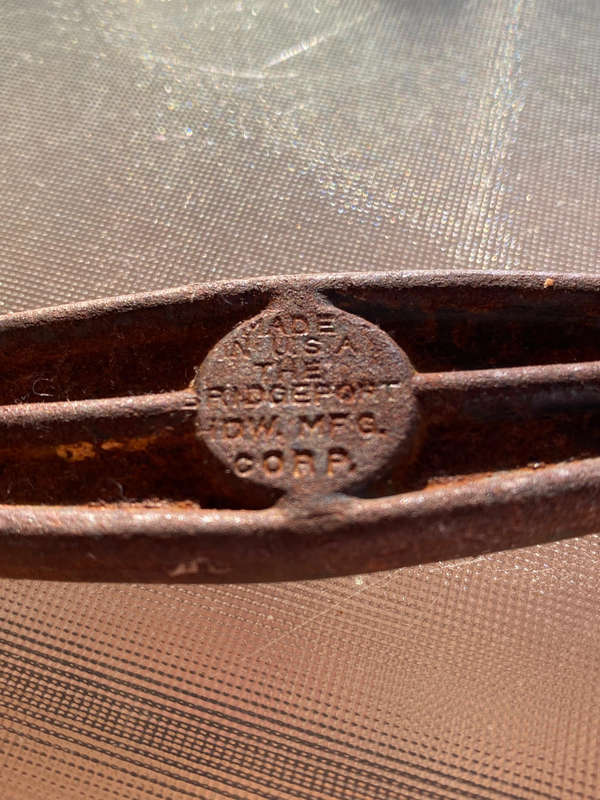 Vintage Bridgeport Sure Grip No. 56 Nail Puller Rustic Old Tool USA Made