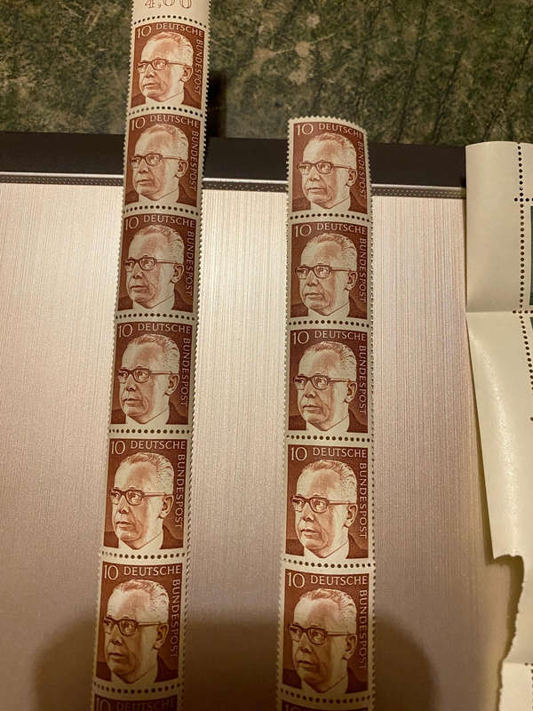 German stamp collection
