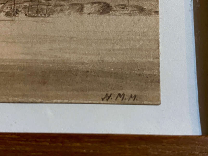 Drawing of Cape of Good Hope 1816