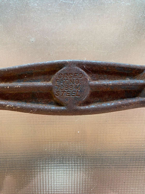 Vintage Bridgeport Sure Grip No. 56 Nail Puller Rustic Old Tool USA Made