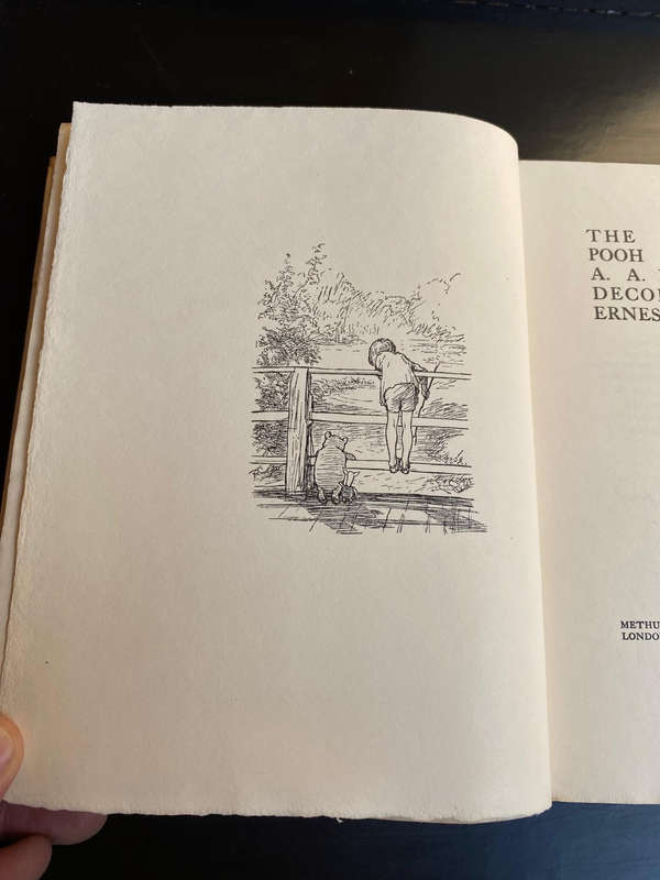 The House At Pooh Corner MILNE, A. A. 1928 - FIRST DELUXE EDITION - SIGNED BY AUTHOR AND ILLUSTRATOR
