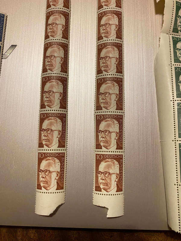 German stamp collection