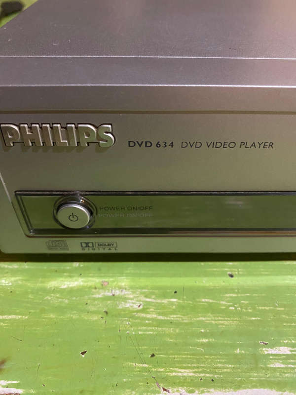 Philips DVD634 CD DVD Player