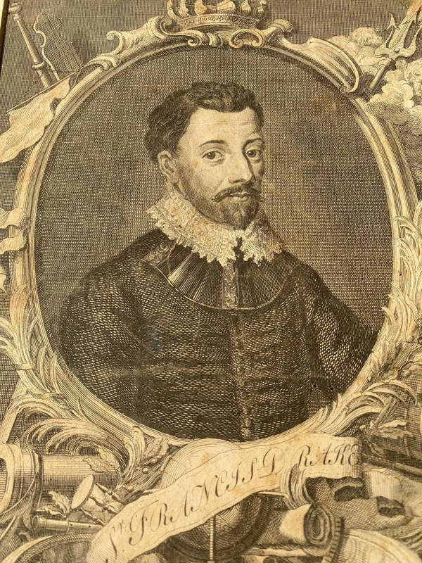 Sir Francis Drake: 18th C. print