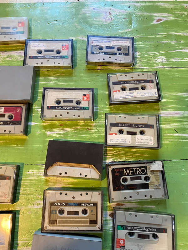 Vintage Cassette lot