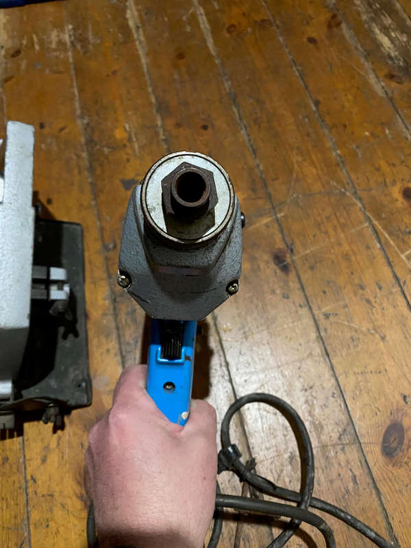 Vintage makita 10mm 2 speed drill with circular saw attachment