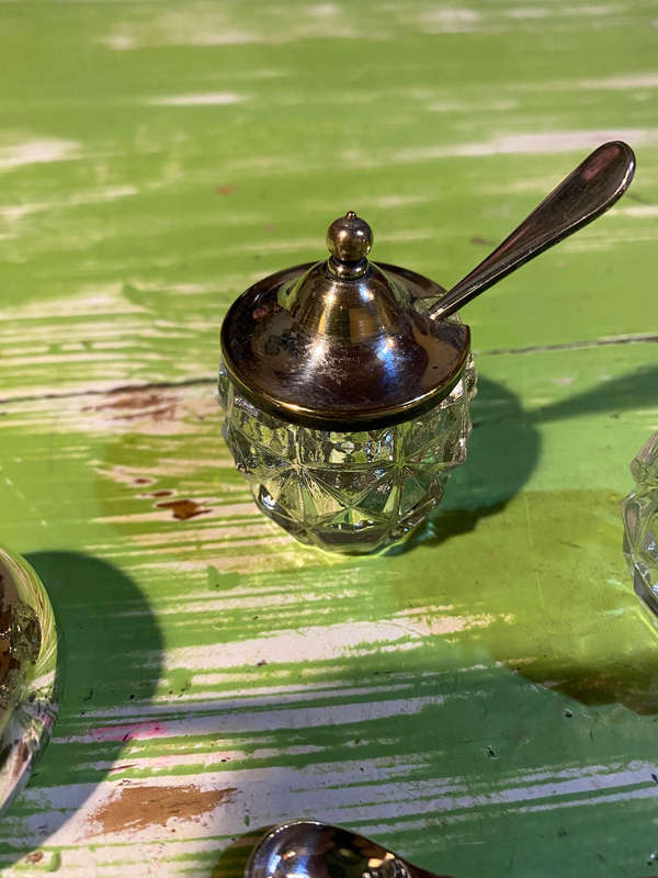 Silver Plated Cruet Set