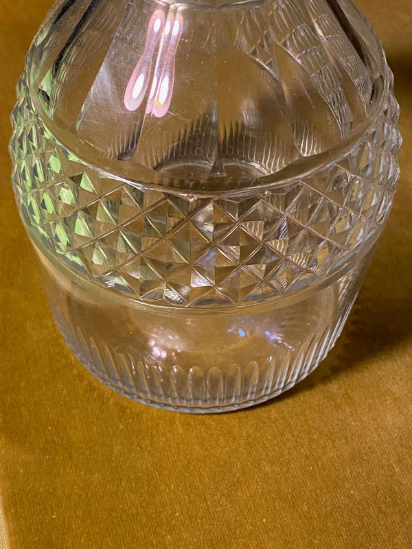 Antique Cut-Glass Decanter