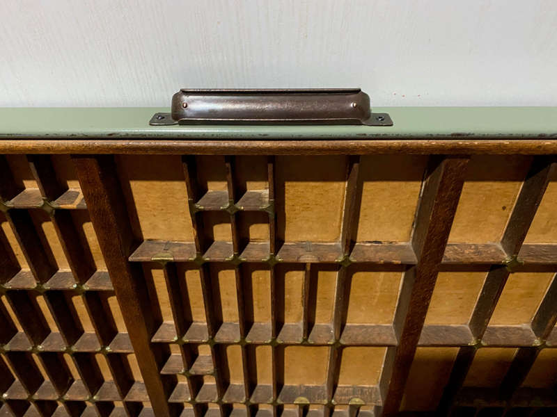 Antique Printers Tray - Large