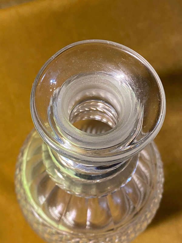 Antique Cut-Glass Decanter