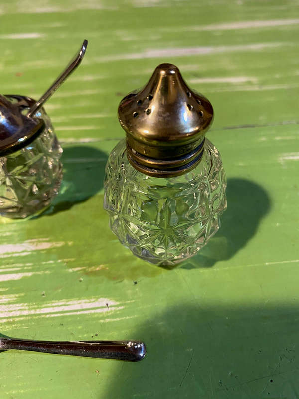 Silver Plated Cruet Set