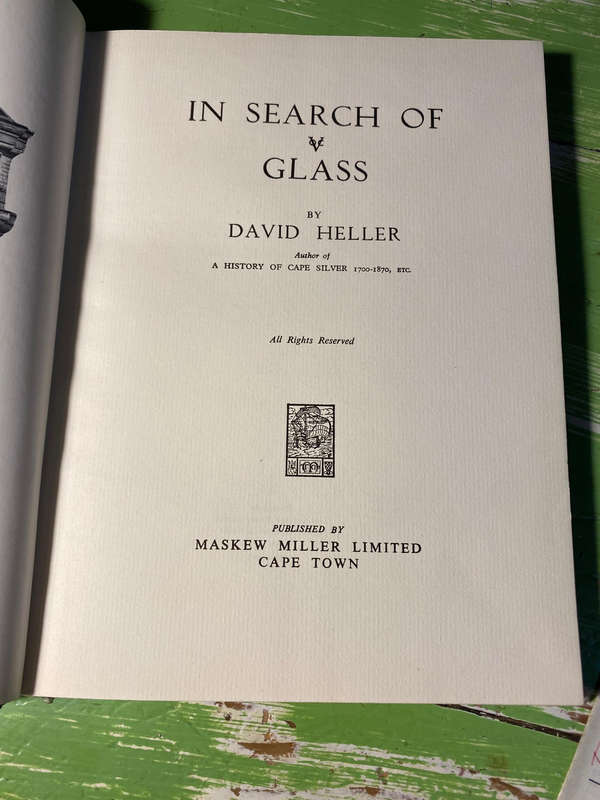 In Search Of Glass by David Heller