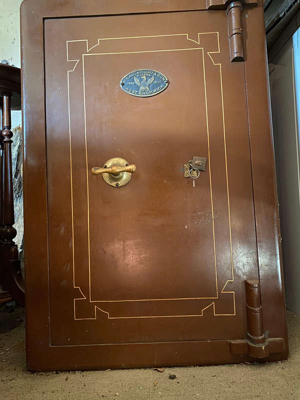J. Cartwright & Son Antique Safe, Late 19th Century