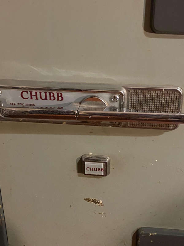 Old Large Chubb Safe