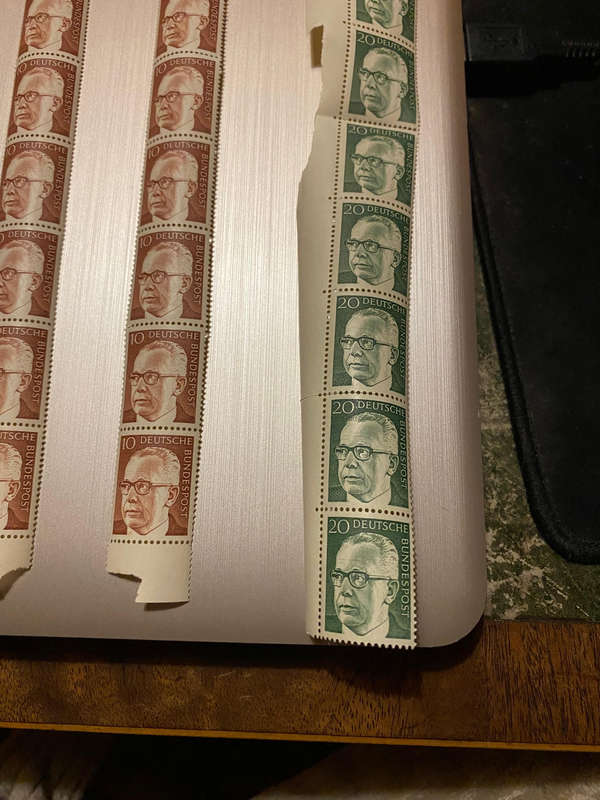 German stamp collection