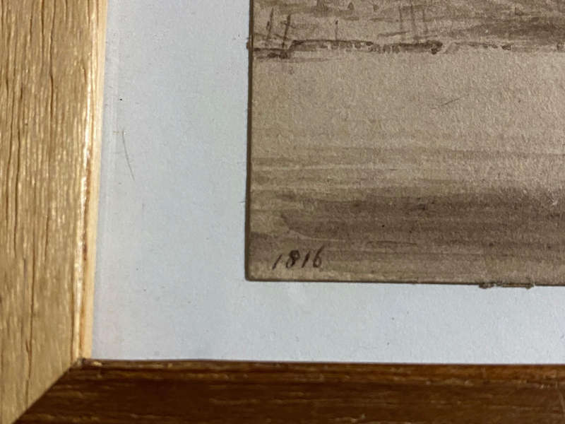 Drawing of Cape of Good Hope 1816
