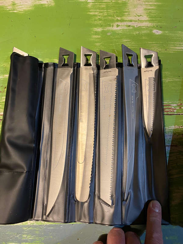 Kershaw Blade Trader - 6 Blade Knife Set and Case