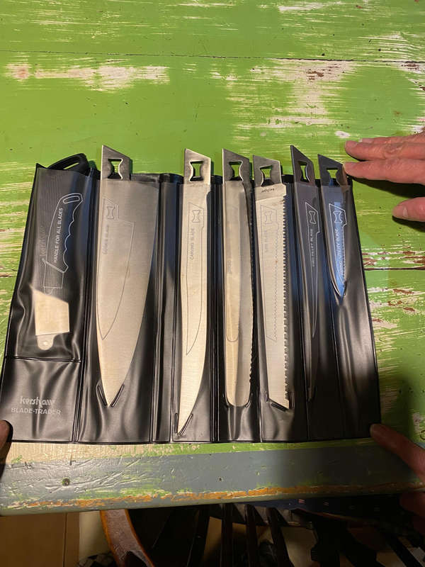 Kershaw Blade Trader - 6 Blade Knife Set and Case