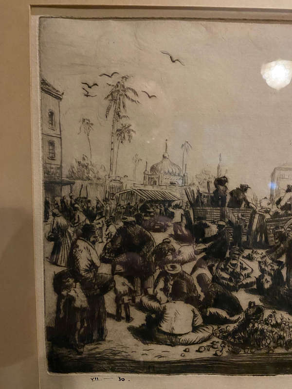 Longford Macdonald South African 1905-1957 Original Etching limited edition