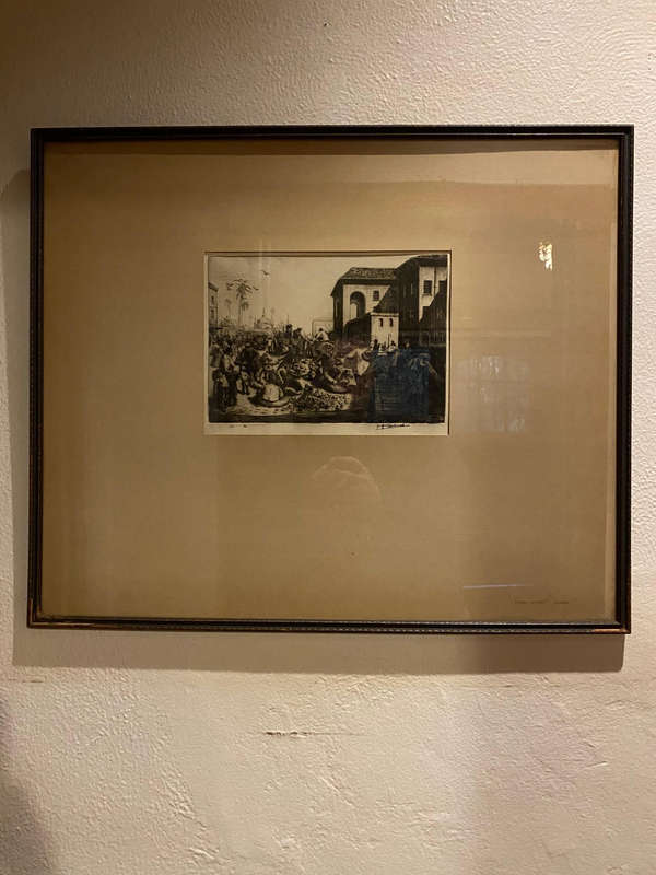 Longford Macdonald South African 1905-1957 Original Etching limited edition