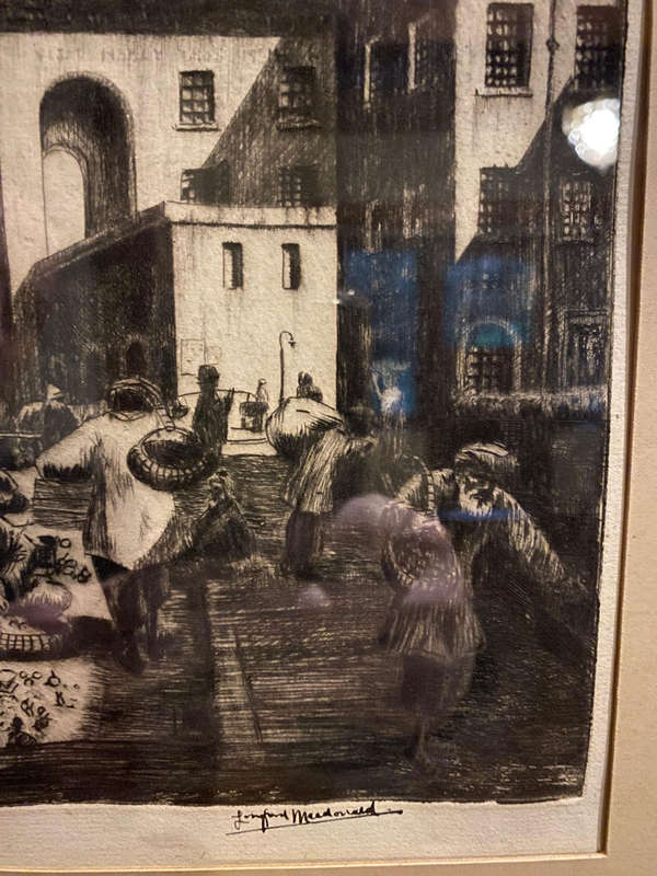 Longford Macdonald South African 1905-1957 Original Etching limited edition